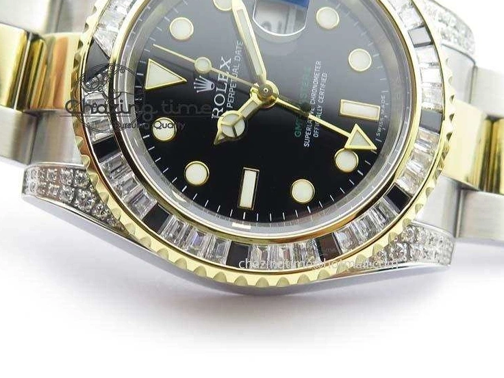 Bracelet Black On Bp-Maker SS YG SS Ruby 116759 Dial GMT-Master II YG Crystal A3186 Black 0127